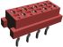 TE Connectivity Micro-MaTch Series Straight Through Hole Mount PCB Socket, 8-Contact, 2-Row, 1.27mm Pitch, Solder