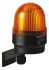 Werma EM 205 Series Yellow Flashing Beacon, 24 V dc, Wall Mount, Xenon Bulb, IP65