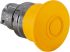 Schneider Electric Harmony XB4 Series Orange Illuminated Latching Push Button Head, 22mm Cutout, IP66, IP69K