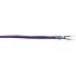 Alpha Wire 1 Pair Screened Twisted Pair PROFIBUS Data Cable, 0.32 mm², 22 AWG, 305m, Purple Sheath