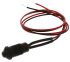 Oxley Red Panel Mount Indicator, 8mm Mounting Hole Size, Lead Wires Termination, IP67