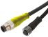 Brad from Molex Straight Female M8 to Straight Male M12 Sensor Actuator Cable, 3 Core, PUR, 2m