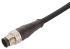 Brad from Molex Micro-Change Straight Male M12 to Free End Sensor Actuator Cable, 5 Core, PUR, 2m