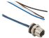 Cable de conexión Brad from Molex, con. A M12 Hembra, 4 polos, con. B Sin terminación, cod.: A, long. 300mm