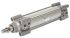 SMC Pneumatic Piston Rod Cylinder - 40mm Bore, 250mm Stroke, C96 Series, Double Acting