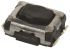 Dotykový spínač, barva ovladače: Černá, typ ovladače: Tlačná deska Jednopólový jednopolohový (SPST) 20 mA 1.7mm 1.7mm