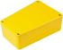 Hammond 1590 Series Yellow Die Cast Aluminium Enclosure, IP54, Yellow Lid, 112 x 61.5 x 39.2mm