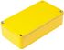 Hammond 1590 Series Yellow Die Cast Aluminium Enclosure, IP54, Yellow Lid, 112 x 60.5 x 31mm