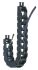 Igus E08, e-chain Black Cable Chain - Flexible Slot, W48.2 mm x D19.3mm, L1m, 28 mm Min. Bend Radius, Igumid NB