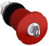 ABB 1SFA Tafelmontage Not-Aus-Schalter, Rot Ø 22mm, Schlüsselentriegelung