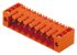 Weidmuller, OMNIMATE SL, 5 Way, 1 Row, Right Angle PCB Header