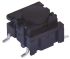 IP67 Black Cap Tactile Switch, SPST 50 mA @ 24 V dc