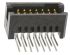 Samtec TFM Series Right Angle Through Hole PCB Header, 10 Contact(s), 1.27mm Pitch, 2 Row(s), Shrouded
