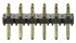 Samtec TLW Series Straight Through Hole Pin Header, 12 Contact(s), 2.54mm Pitch, 2 Row(s), Unshrouded