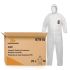 Kimberly Clark White Disposable Disposable overalls, M