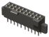 Samtec SFML Series Straight Through Hole Mount PCB Socket, 30-Contact, 2-Row, 1.27mm Pitch, Solder Termination
