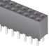 Samtec SQW Series Straight Through Hole Mount PCB Socket, 10-Contact, 2-Row, 2mm Pitch, Solder Termination