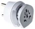 RS PRO Australia, China, Europe, Italy, Switzerland, UK, USA to Europe, South Africa Travel Adapter, Rated At 16A