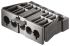 Wieland GST18i5 Series Connector, 5-Pole, Male, Panel Mount, 20A, IP40