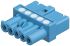 Wieland, Gesis Male to Female 5 Pole Coupler, PCB Mount, Rated At 16A, 400 V