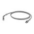 Weidmuller Grey Cat6 Cable, S/FTP, Male RJ45/Male RJ45, Terminated, 500mm