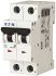 Eaton MCB Leitungsschutzschalter Typ C, 2-polig 2A 230 → 400V, Abschaltvermögen 6 kA xEffect DIN-Schienen-Montage
