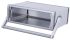METCASE Unimet-Plus Grey Aluminium Instrument Case, 351.62 x 263.3 x 120.7mm