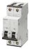 Siemens Sentron 4A MCB Mini Circuit Breaker2P Curve D, Breaking Capacity 10 kA, 400V