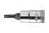 Gedore Torx Screwdriver Bit, T30 Tip, 1/4 in Drive, Square Drive, 37 mm Overall