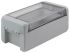 Bopla Bocube Series Light Grey Polycarbonate V0 Enclosure, IP66, IP68, IK07, Transparent Lid, 151 x 80 x 60mm