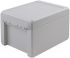 Bopla Bocube Series Light Grey Polycarbonate Enclosure, IP66, IP68, IK07, Flanged, Light Grey Lid, 151 x 125 x 90mm