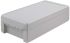 Bopla Bocube Series Light Grey Polycarbonate V0 Enclosure, IP66, IP68, IK07, Light Grey Lid, 231 x 125 x 60mm