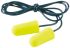 3M E.A.R Soft Series Yellow Disposable Corded Ear Plugs, 33dB Rated, 200 Pairs