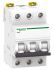 Schneider Electric Acti 9 iK60N MCB, 3P Poles, 25A Curve C, 400V AC, 6000 A Breaking Capacity