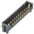 Hirose DF3 Series Right Angle Through Hole PCB Header, 12 Contact(s), 2.0mm Pitch, 1 Row(s), Shrouded