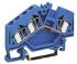 Wago 281 Series Blue Feed Through Terminal Block, 4mm², Single-Level, Cage Clamp Termination, ATEX, IECEx