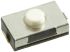 Interruptor táctil, Blanco, contactos Monopolar de una vía (SPST) 2.5mm, Montaje superficial