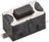 Dotykový spínač, barva ovladače: Černá Jednopólový jednopolohový (SPST) 50 mA při 12 V DC 4.3mm 0.8mm Povrchová montáž