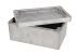Caja Deltron de Aluminio Gris, 220 x 120 x 80mm, IP68, Apantallada