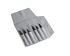 ideal-tek 120 mm, Stainless Steel, Flat, ESD Tweezers