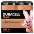 Duracell Plus Power Duracell Alkaline 9V Batteries PP3