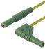 Zelená, žlutá, délka kabelů: 1m, PVC, úroveň kategorie: CAT III