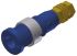 Hirschmann Test & Measurement Blue Female Banana Socket, 2mm Connector, Solder Termination, 10A, 1000V ac/dc, Gold