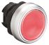 Lovato Platinum Series Red Round Push Button Head, Spring Return Actuation, 22mm Cutout