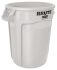 Rubbermaid Commercial Products Brute 121L White PE Waste Bin