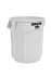 Rubbermaid Commercial Products PE Mülleimer 75L Weiß H. 581mm ø 495mm