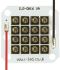 ILS, OSLON Black PowerCluster IR-LED Modul, PCB 16480mW, 850nm, 16480 mW, SMD 16-LEDs