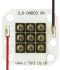 Modul IR LED diod, řada: OSLON Black PowerCluster SMD 9 LED 9270 mW 850nm 25 x 25 x 3.5mm ILS PCB 9270mW