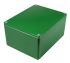 Caja CAMDENBOSS de Aluminio Presofundido Verde, 120 x 66 x 40mm, IP54, Apantallada