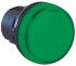 Światło kontrolne – reflektor, seria: 800F, kolor: Zielony, otwór: 22mm, IP66, Montaż panelowy